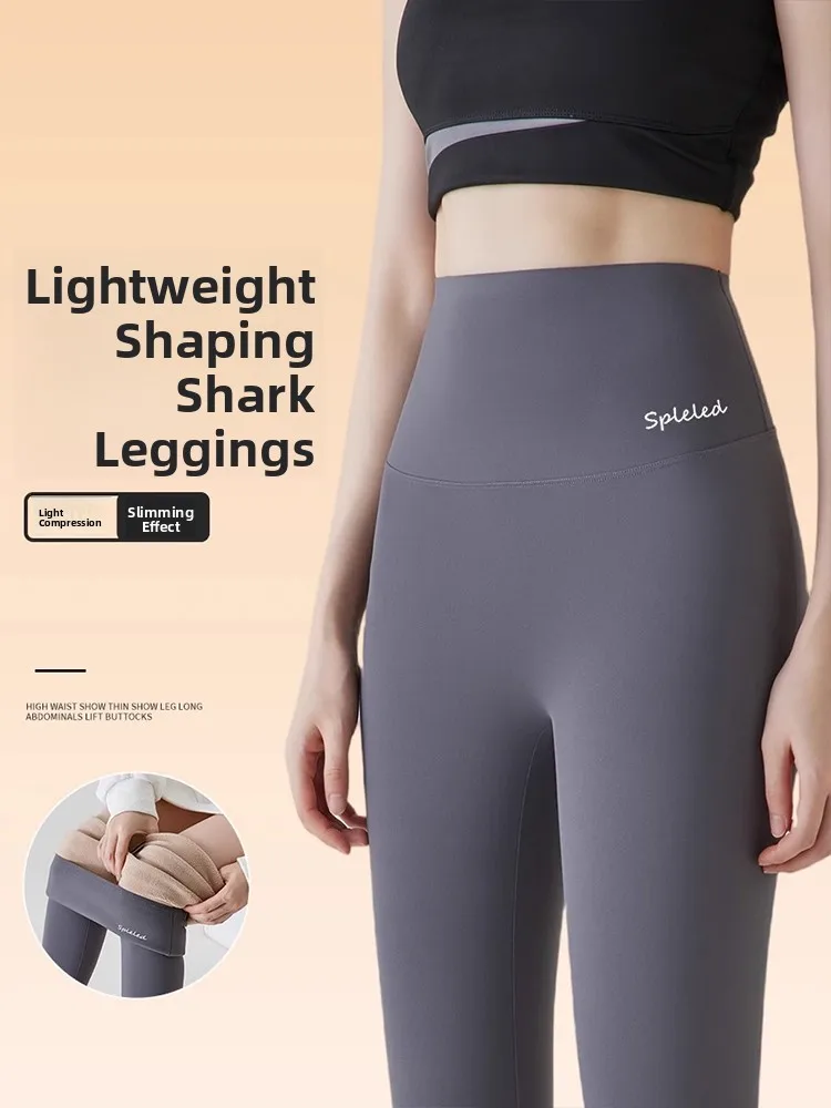 Arkskin Yogabroek met hoge taille Afslanken Buikcontrole Butt Lifting Lange broek Winter Vrijetijdskleding Bovenkleding IJssneeuw Danny