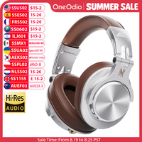 Oneodio A70 Fusion Wired + Wireless Bluetooth 5.2 Headphones For Phone With Mic Over Ear Studio DJ Headphone Recording Headset