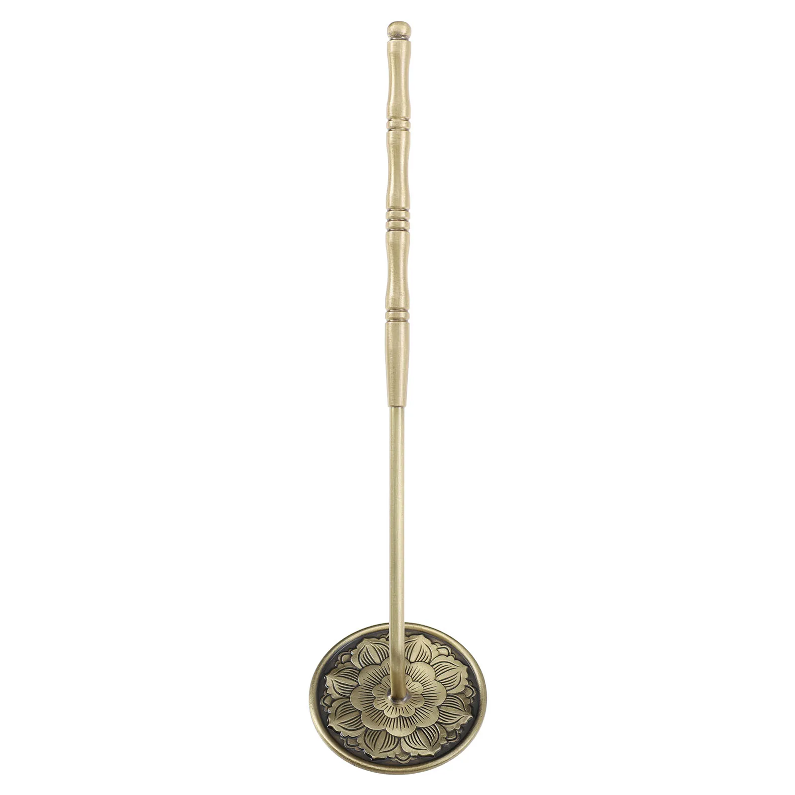 

Copper Incense Ash Press Tool Long H Burner Accessory Gifts Aromatic Home Bedroom Office Yoga Room Temple Use