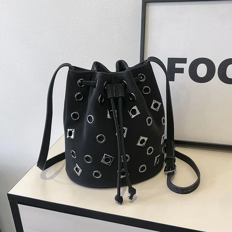 

2025 Women's Waterproof Bucket Bag, PU Leather Multi-way Shoulder Crossbody Tote, Large Capacity Handbag for Travel Commute