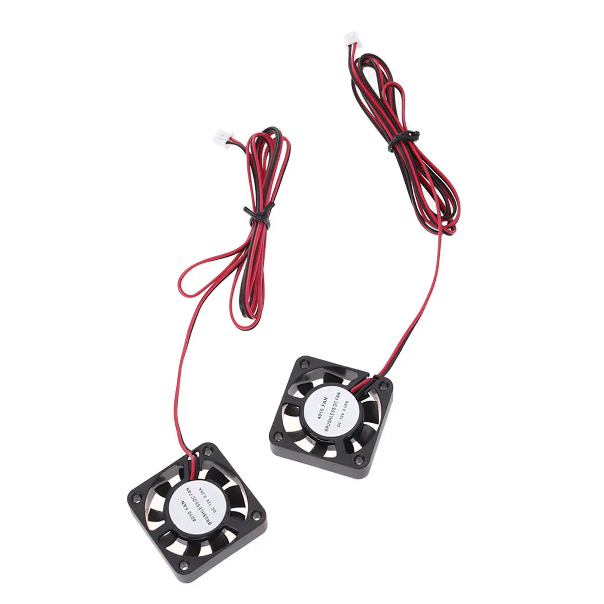 

4Pcs 4010 Dc 12V Brushless Cooling Fan High Precision Low Noise Small Cooler Fan for 3D Printer Hotends Extruder Efficient Heat