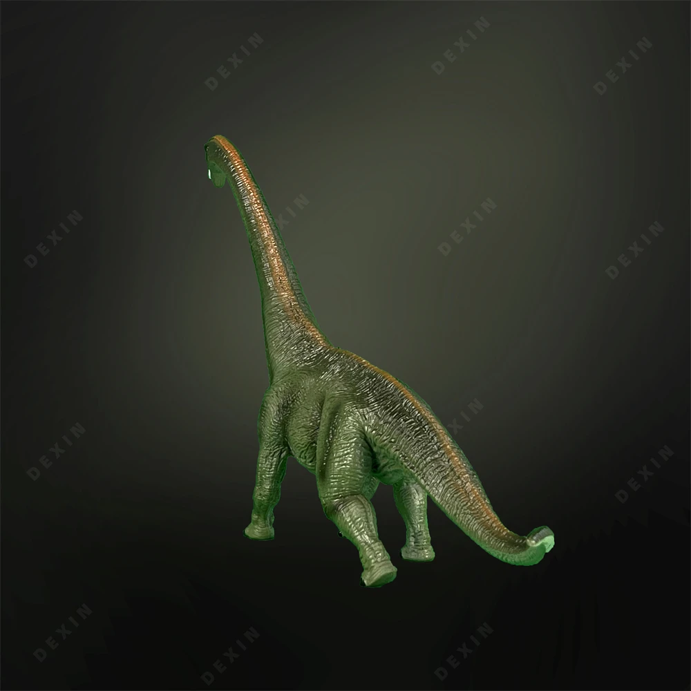 Brachiosaurus Jurassic Park Movie, nuevo modelo estático de decoración de animales, colección de Halloween, Navidad, regalo de cumpleaños para niños