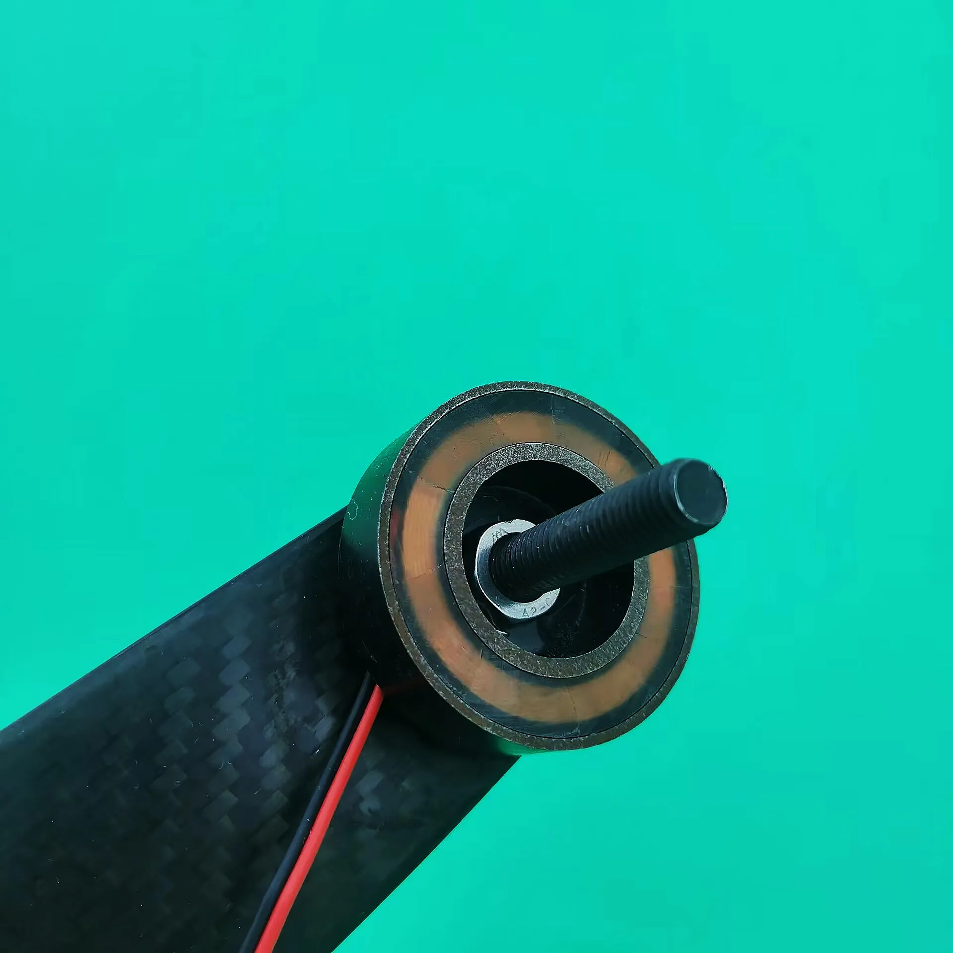 Train d'atterrissage en fibre de carbone avec frein électrique, roue pneumatique, avion rc, turbine, avion, importateur à réaction, classe 20 à 30kg