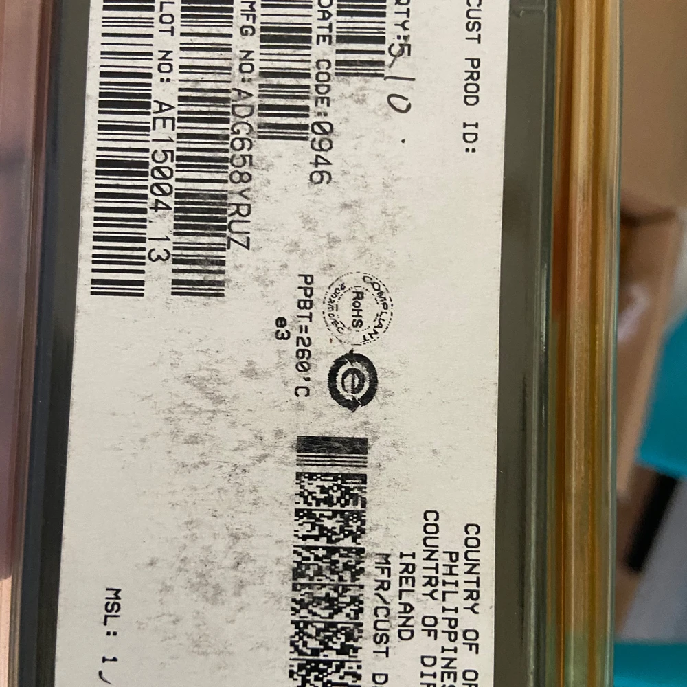 2 unids/lote 2 unids/set nuevo Original 100% calidad ADG658YRUZ ADG658 ADG1311YRUZ 1311Y JRC1147 1147 NJM1147M REF192ESZ REF192