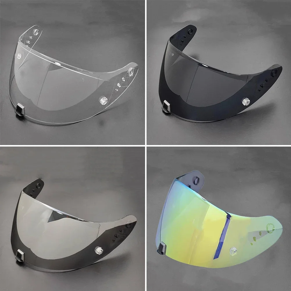

Helmets Visor For Scorpion Exo 1400 Carbon R1 & EXO 520 391 Motorcycle Helmet Lens Visor Plating Uv Protection Lens Faceshield
