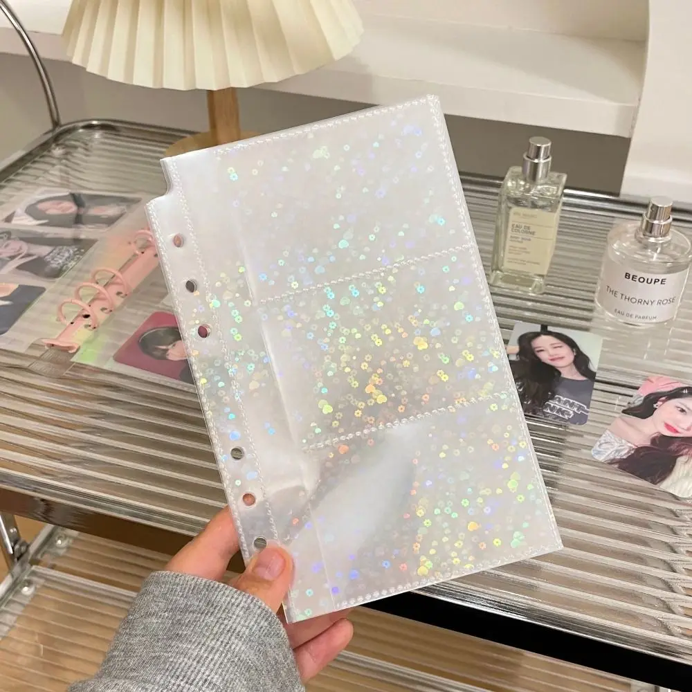 

PVC A6 Binder Photocard Holder Journal Notebook Replaceable Photocards Scrapbook A6 Binder Creative Photo Booth Frames