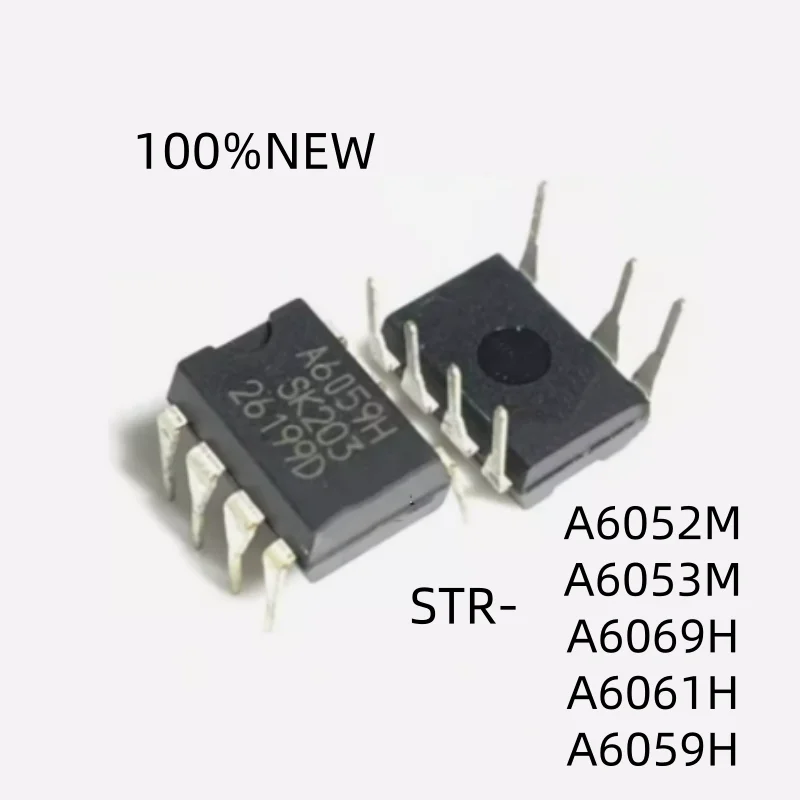 (10 Pieces) 100% New Str-A6052M A6053M A6069H A6061H A6059H In-Line Dip-7 Chip Ic