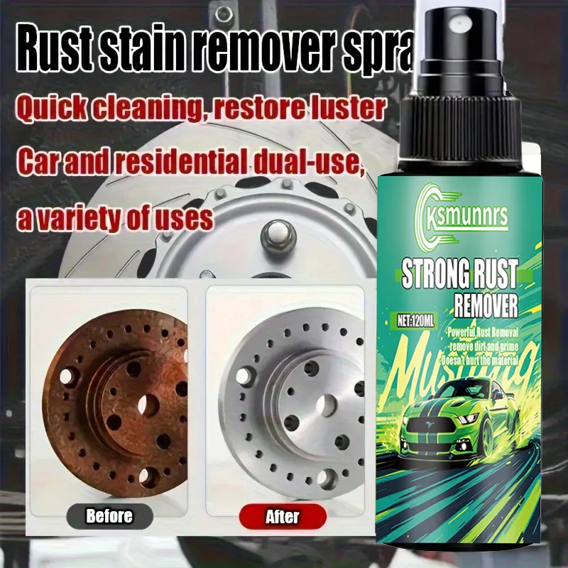 

NEW Motorcycle chain lubricant Car Rust Remover Spray, Chrome Plating Oxidation Removal Scratch Repair Paste
