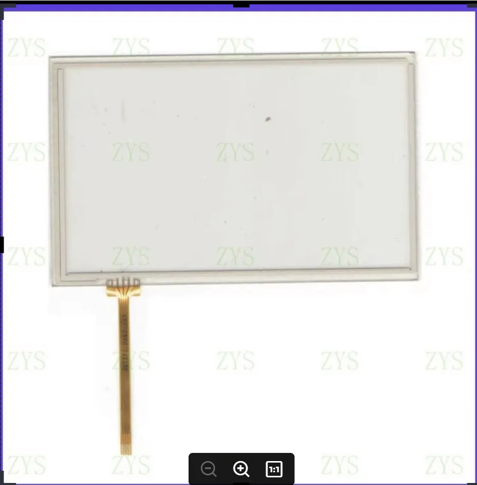 

7.1inch 4 lins ZB266 compatible Touch Screen ZB-266 For GPS CAR this is compatible 168*105mm sensor glass