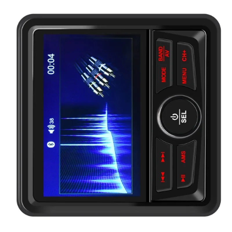 A30P-Marine Radio Boat Stereo Bluetooth FM AM Radio Digital Media Audio Playe Waterproof Boat Accessories