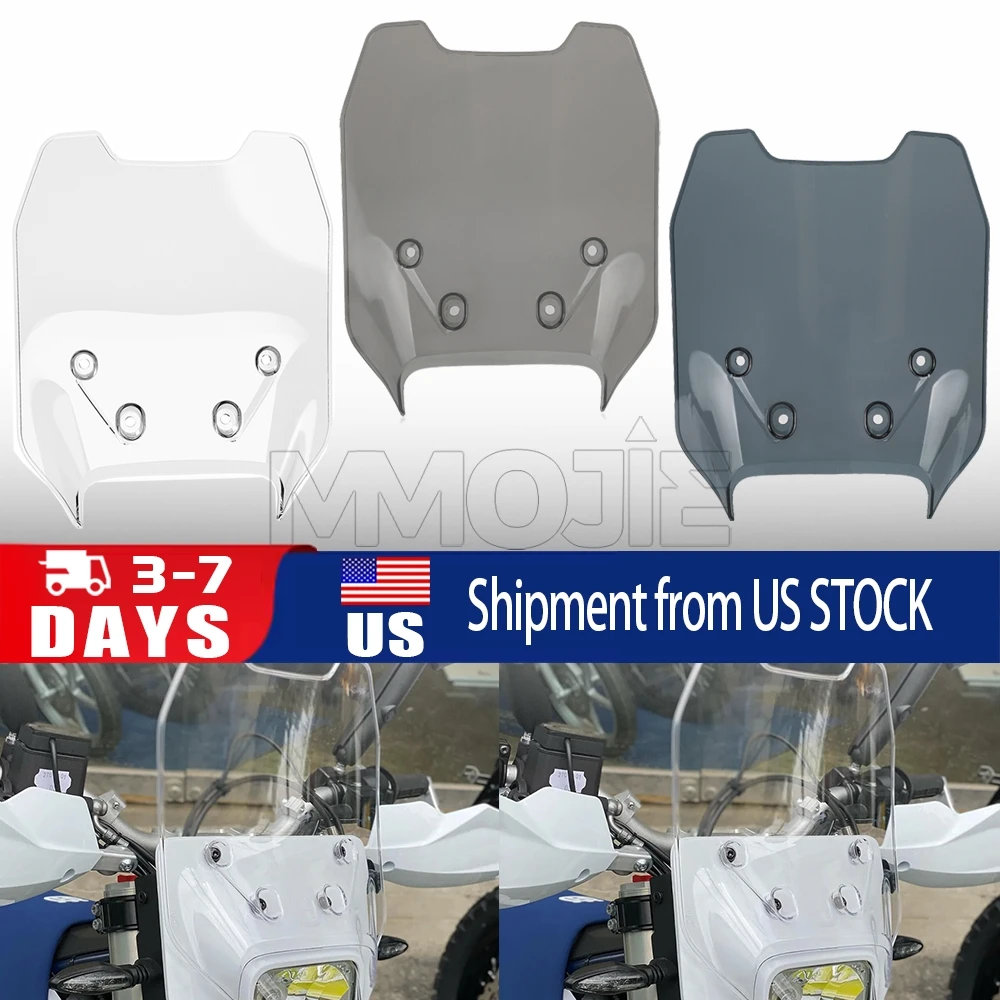 

For Husqvarna 701 Enduro FC FE FX TC TE TX 125 250 300 350 450 501 2017-2025 Motorcycle Windscreen Front Wind Deflector Guard