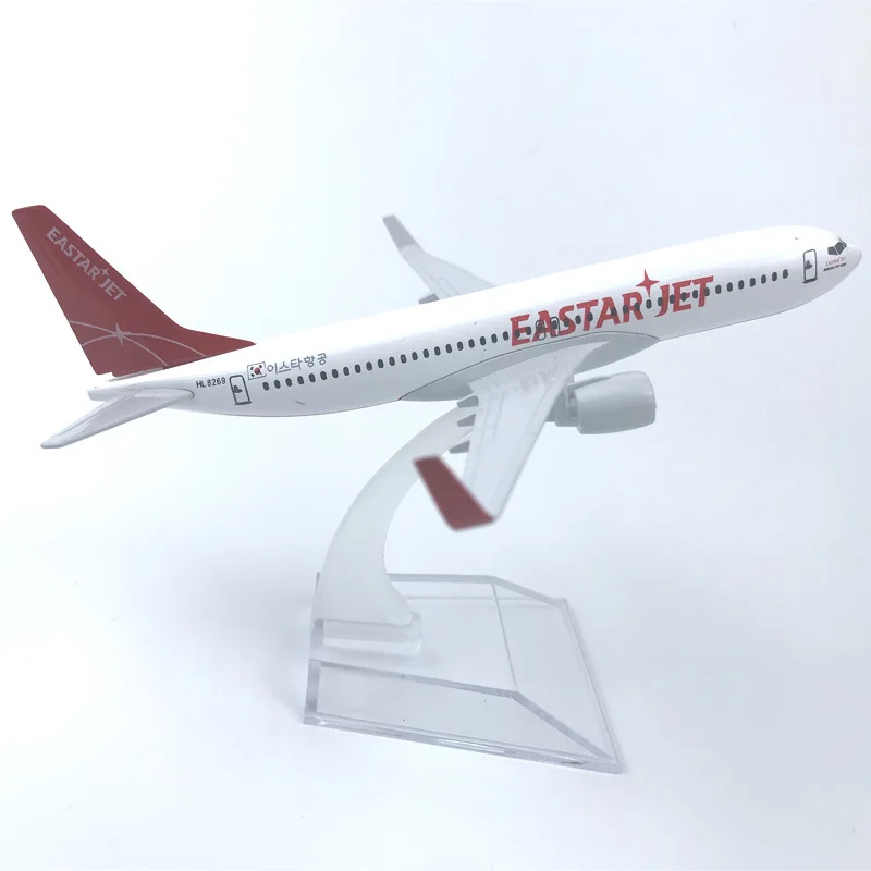 

16CM Alloy Aircraft Model, Korean Elstar Aviation Boeing 737 EASTAR JET