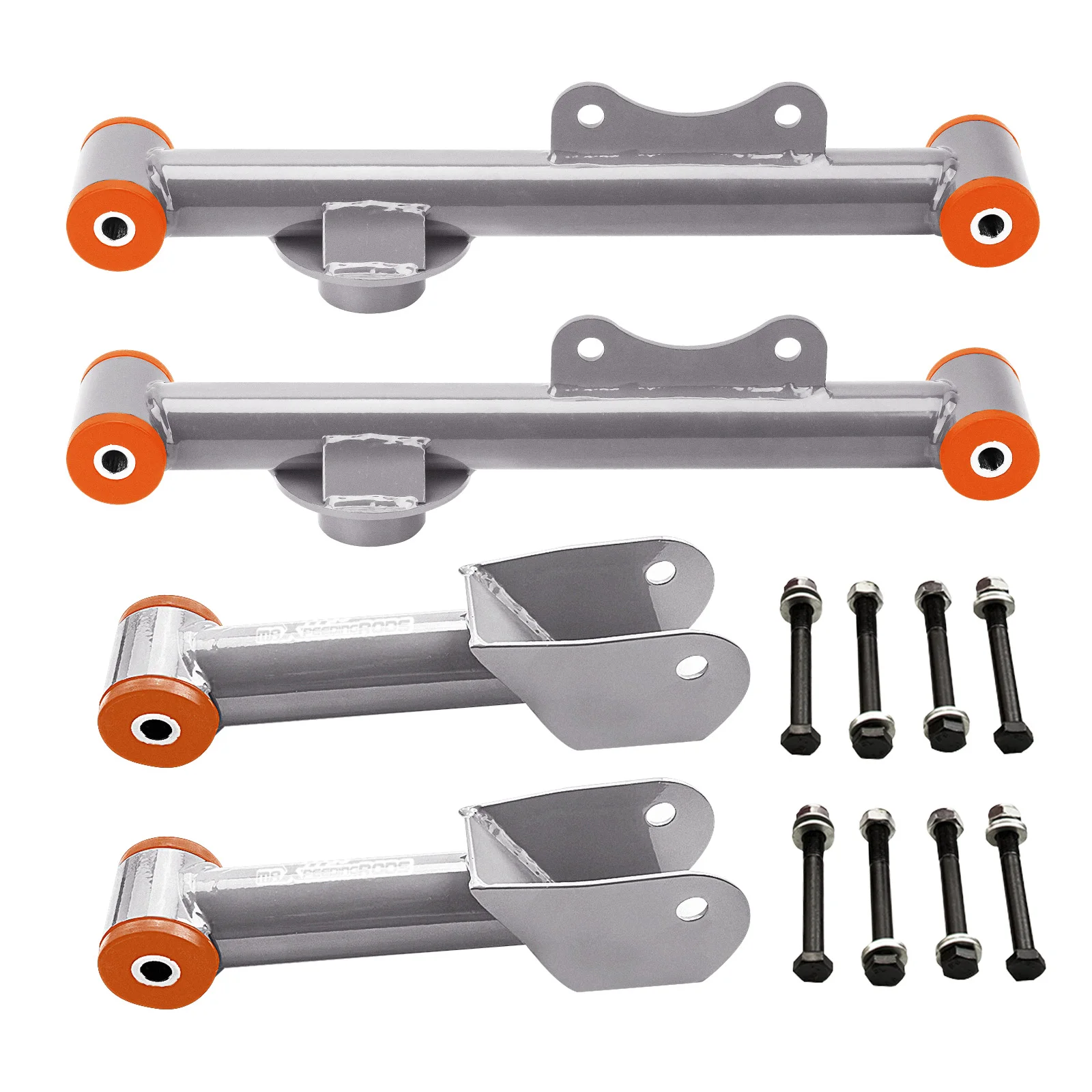 MaXpeedingrods Rear Upper Lower Tubular Control Arms Kits For Ford Mustang 1979-2004