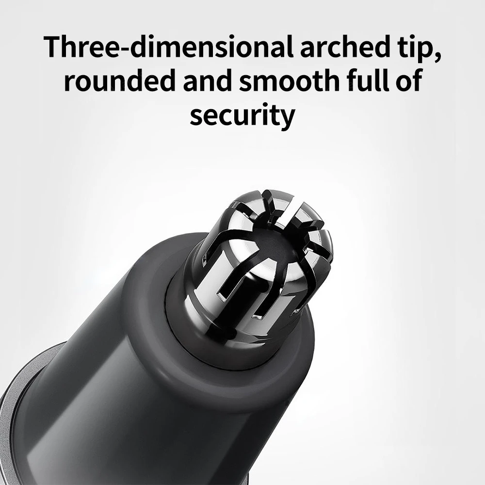 Xiaomi Mijia Elektrische Neus Haar Trimmer Verwijderbare Antibacteriële Mes Verborgen Beschermhoes Ipx5 Waterdicht Type-C Opladen