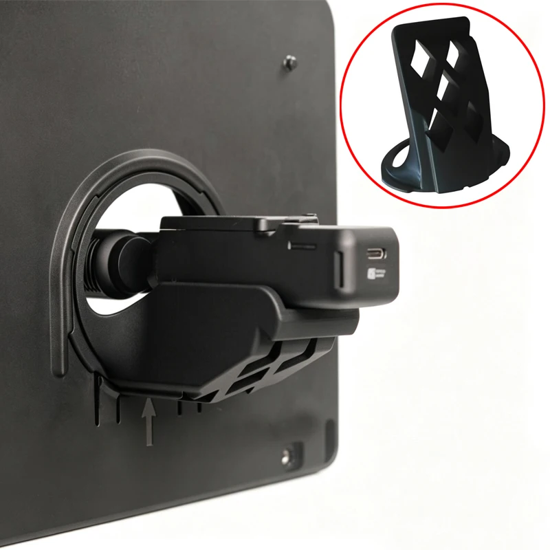 1PCS For ULANZI RT02/LENSGO TC7 Teleprompter Mount Adapter Conversion Rack Compatible w DJI Pocket3/Pocket4/Insta360 Luna Ultra