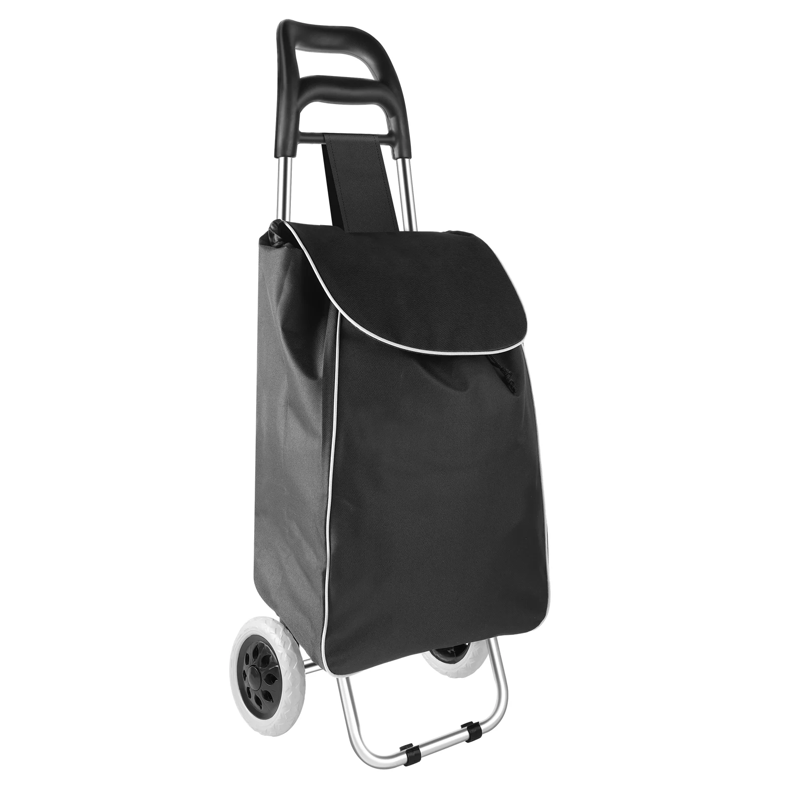 35L Folding Shopping Cart Portable Shopping Trailer Folding trailer with trolley wheeled cart Trolley shopping cart 30kg Load