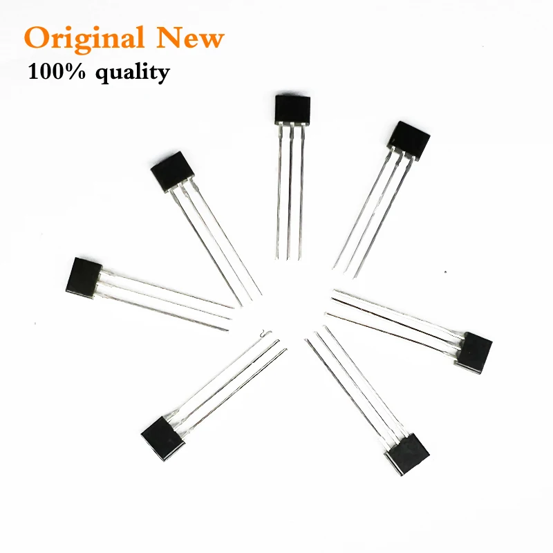 10pcs AH3503 TO-92 3503 TO-92UA UGN3503UA TO92 UGN3503 AH3503U Casing Linear Hall Effect Sensor Hall Sensor Motor