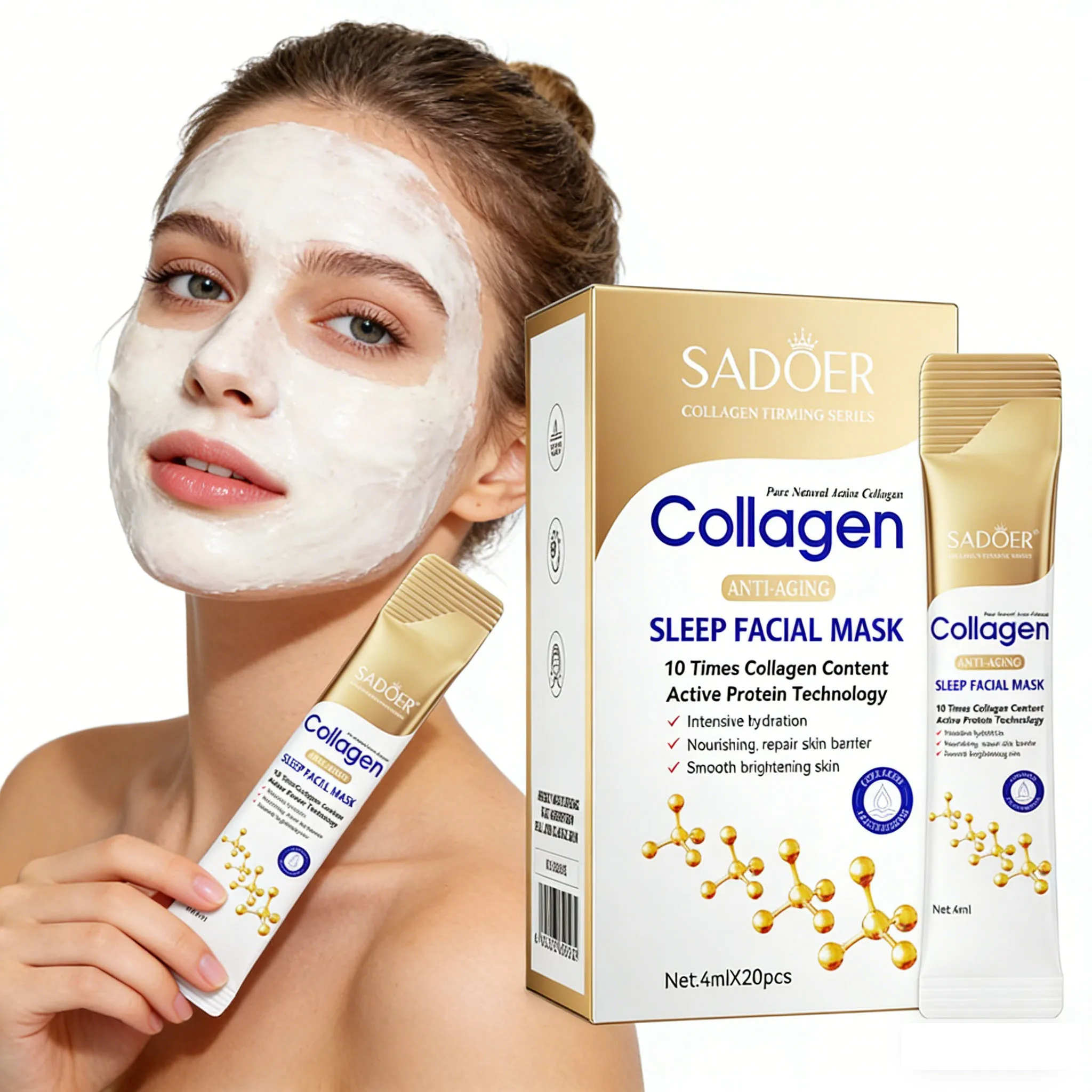 

Коллагеновые ночевые маски для лица: разглаживание морщин, сужение пор, увлажнение, осветление, укрепление, лифтинг, питание.