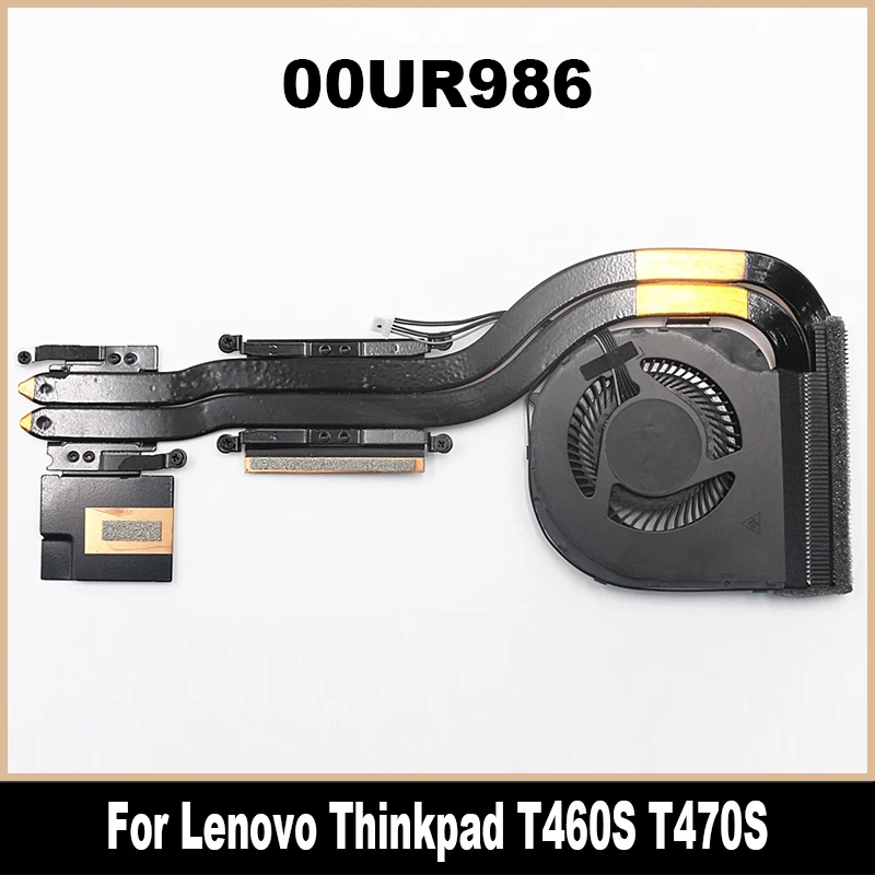 Новый оригинальный кулер 00UR986 для ноутбука Lenovo Thinkpad T460S T470S, кулер с радиатором 00JT917 00JT918 100%, протестированный