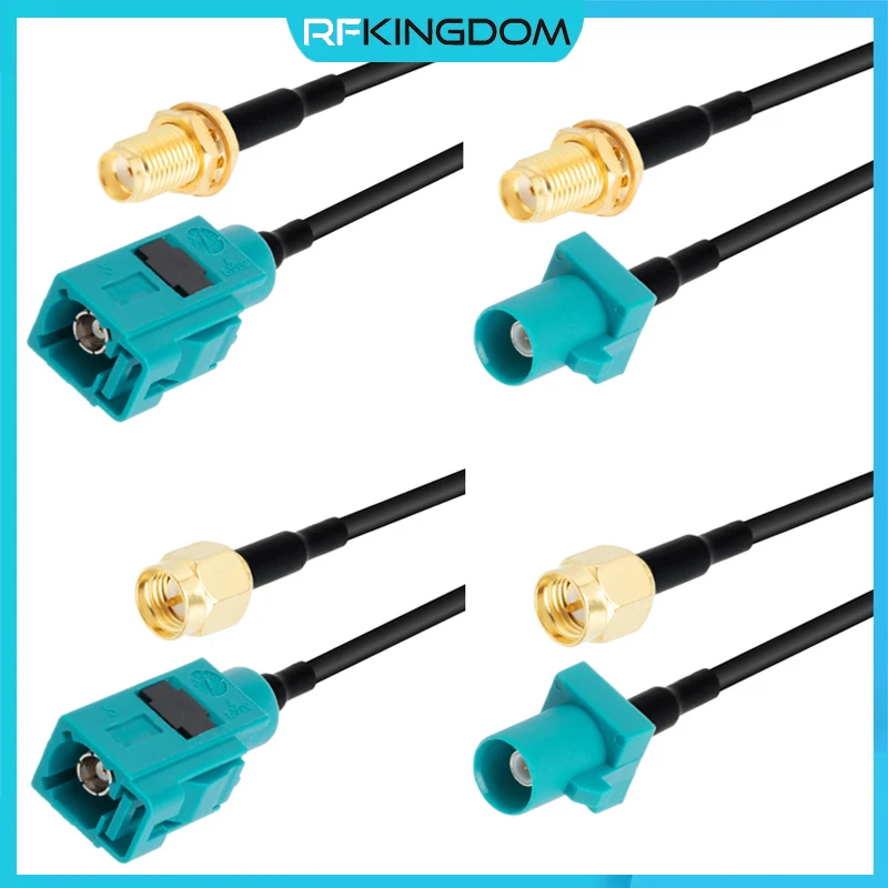 RG-174 فقرا Z نوع ذكر التوصيل أنثى إلى SMA موصل كابل محول RF محوري RG174 تحويل لسيارة مركبة لتحديد المواقع والملاحة #1