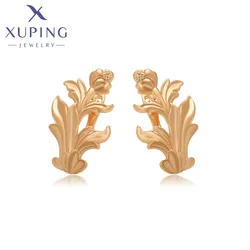 Xuping Jewelry New Arrival Flower Shaped Earrings Stone with Gold Color Earring for Women Charm Jewellery Gift X000758327