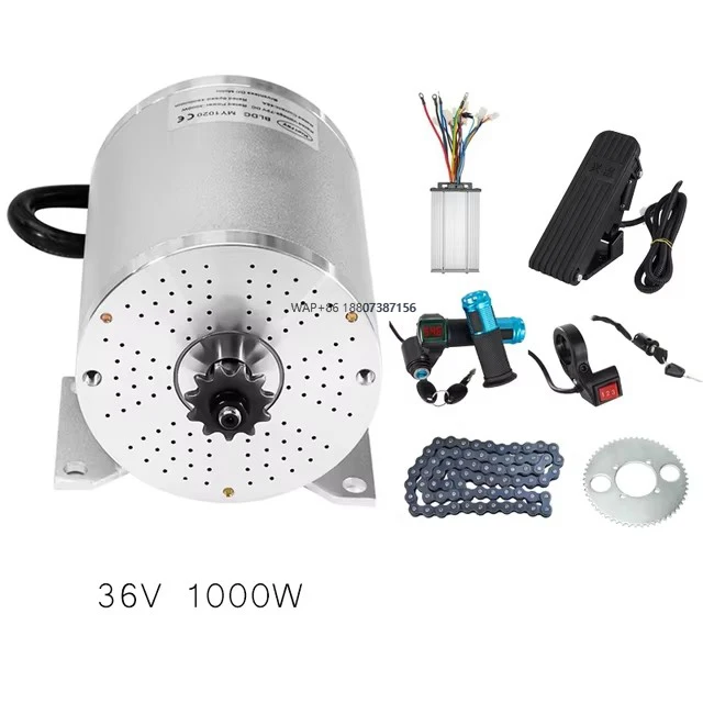 

36V 1000W Brushless DC Motor Controller Aluminum Construction for E-Tricycle Electric Trike Golf Cart Motorcycles