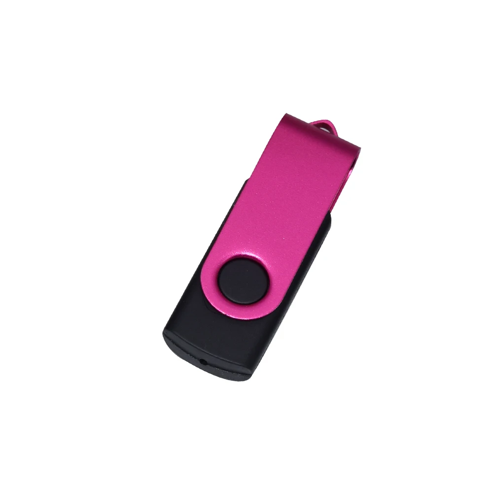 USB 32GB Flash Drive 16GB Memory Stick Metal Jump Drive Swivel Pendrive Portable 64 128 GB Cle USB 2.0 Pen Drives