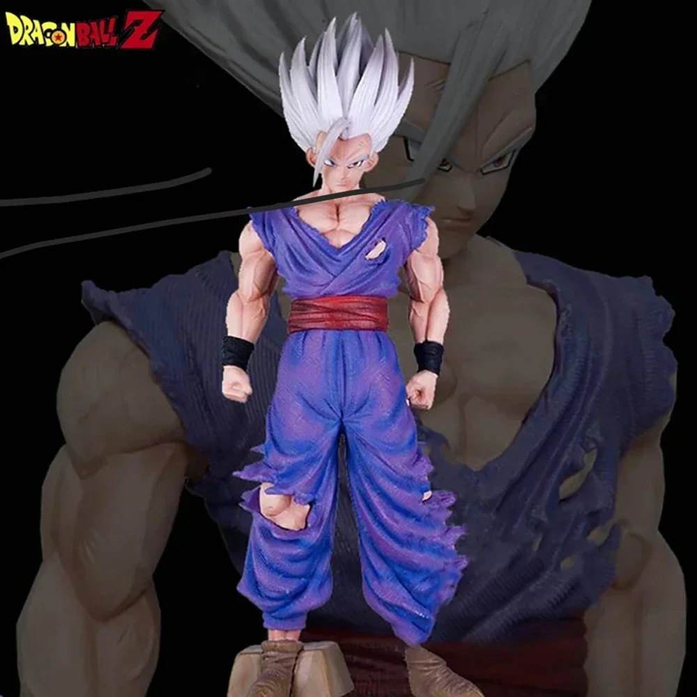 Dragon Ball Z Figures Son Gohan Anime Figure Beast Gohan 33cm Gk Figurine Pvc Statue Model Doll Collection Room Decora Toy Gifts