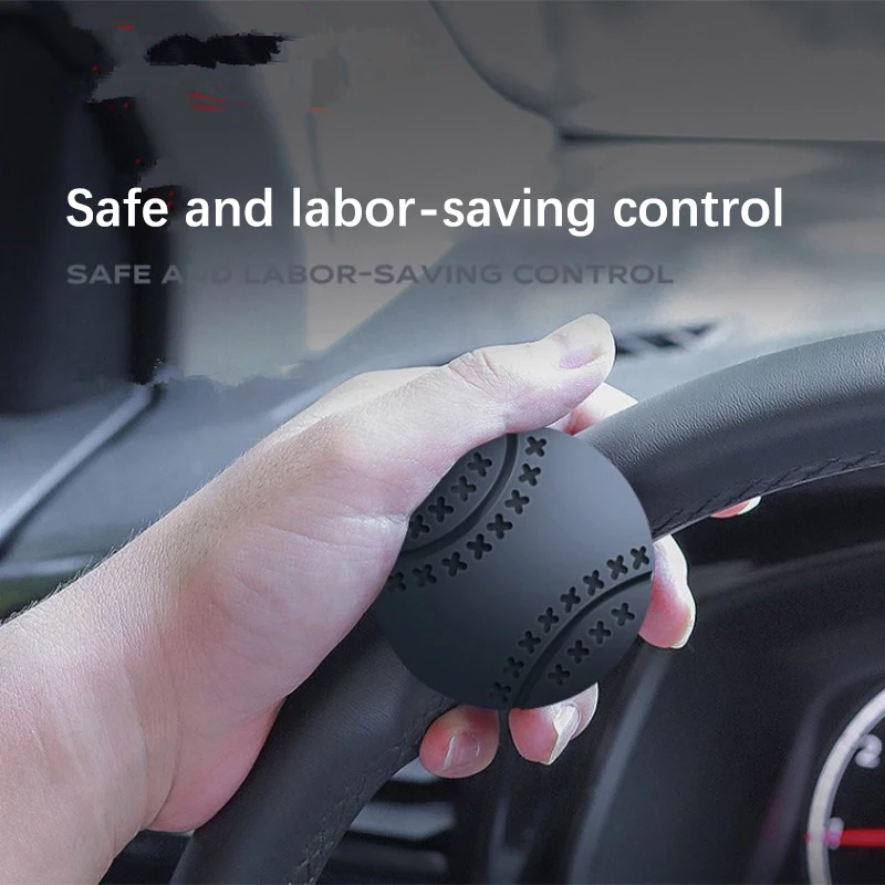 

Car Steering Wheel Booster 360 Degree Rotation Steering Wheel Knob Ball Labor-saving One Hand Steering Booster