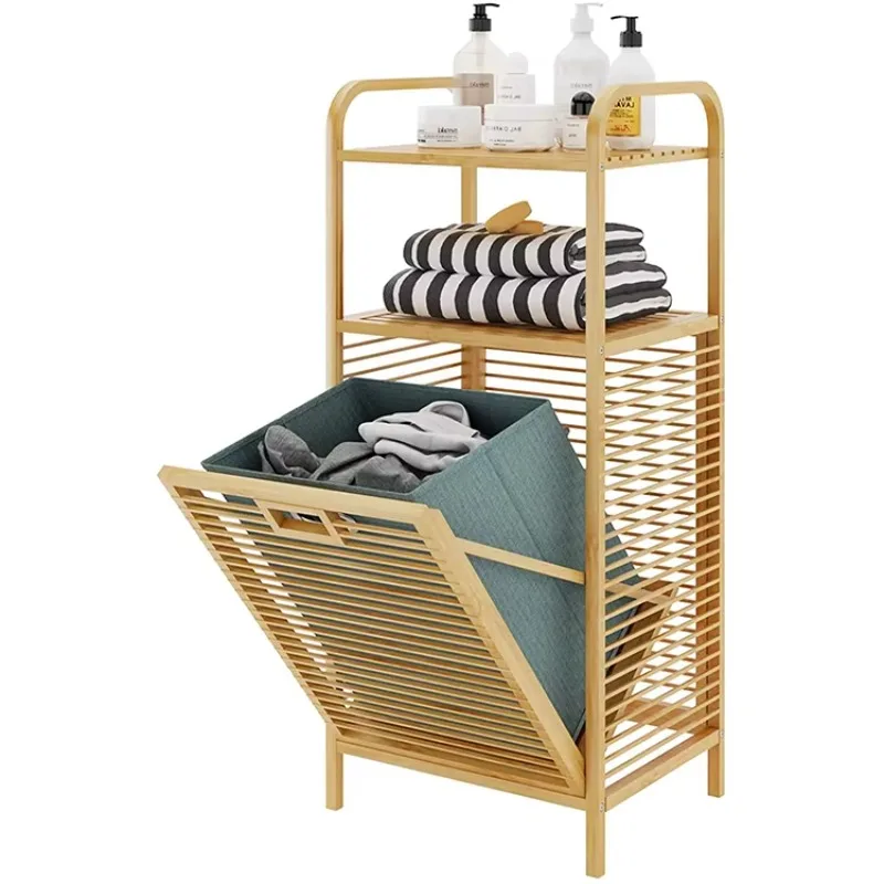 

Cloth bag Laundry bag Basket Bamboo storage rack Wooden laundry bag