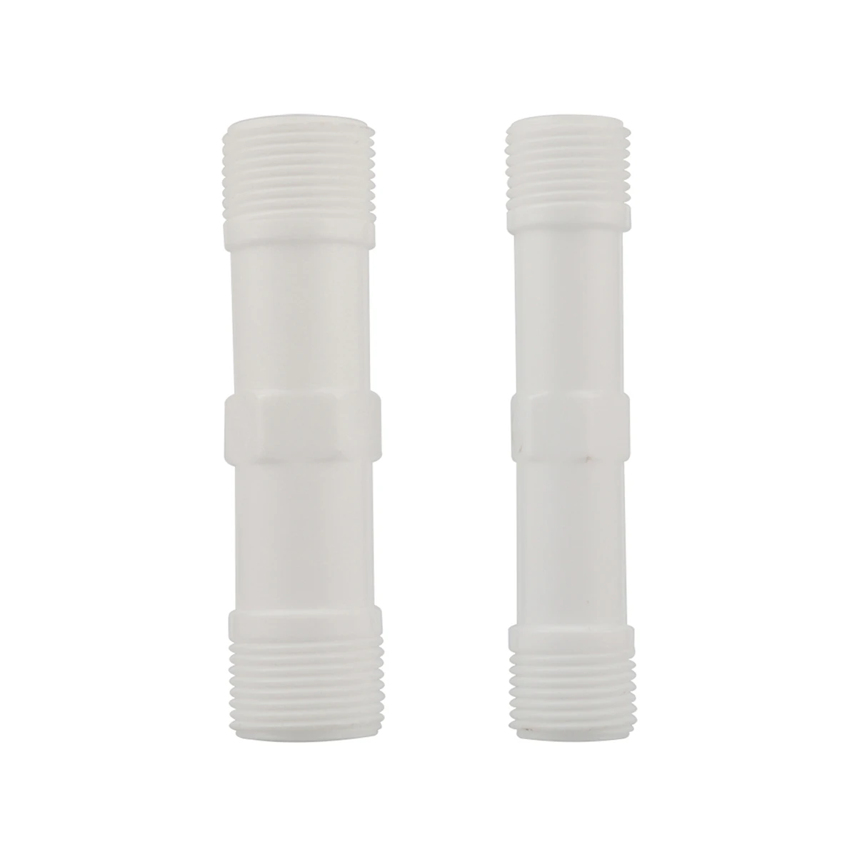 

POM Extended Connecting Pipe Water Pipe Fittings Joint 1/2''3/4'' Double Male Thread European Standard Connector Home Hose Joint