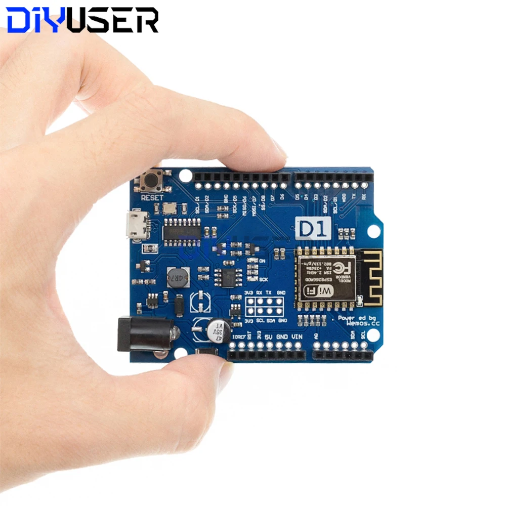 ESP8266 Development Board WeMos D1 R2 NodeMCU Lua WiFi IoT Module for Arduino Smart Home CH340G