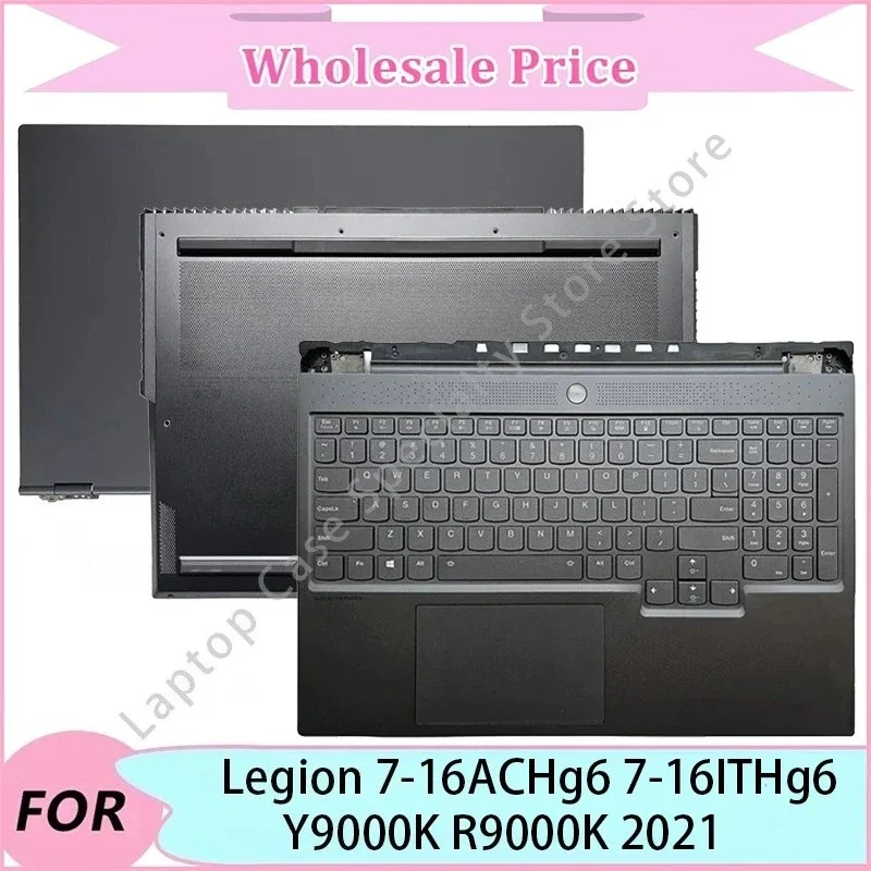 

Новинка для Lenovo Legion 7-16ACHg6 7-16ITHg6 Y9000K R9000K 2021, задняя крышка ЖК-дисплея для ноутбука/нижняя крышка/клавиатура C