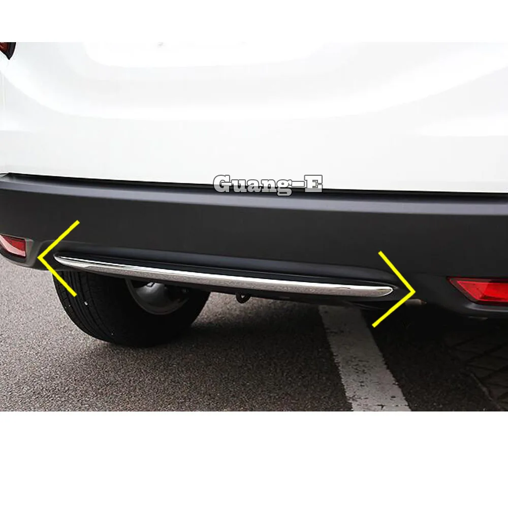 

Защитный бампер кузова автомобиля, хромированная накладка из АБС-пластика, задняя часть, нижняя часть для Honda HRV HR-V Vezel 2019 2020 2021 2022