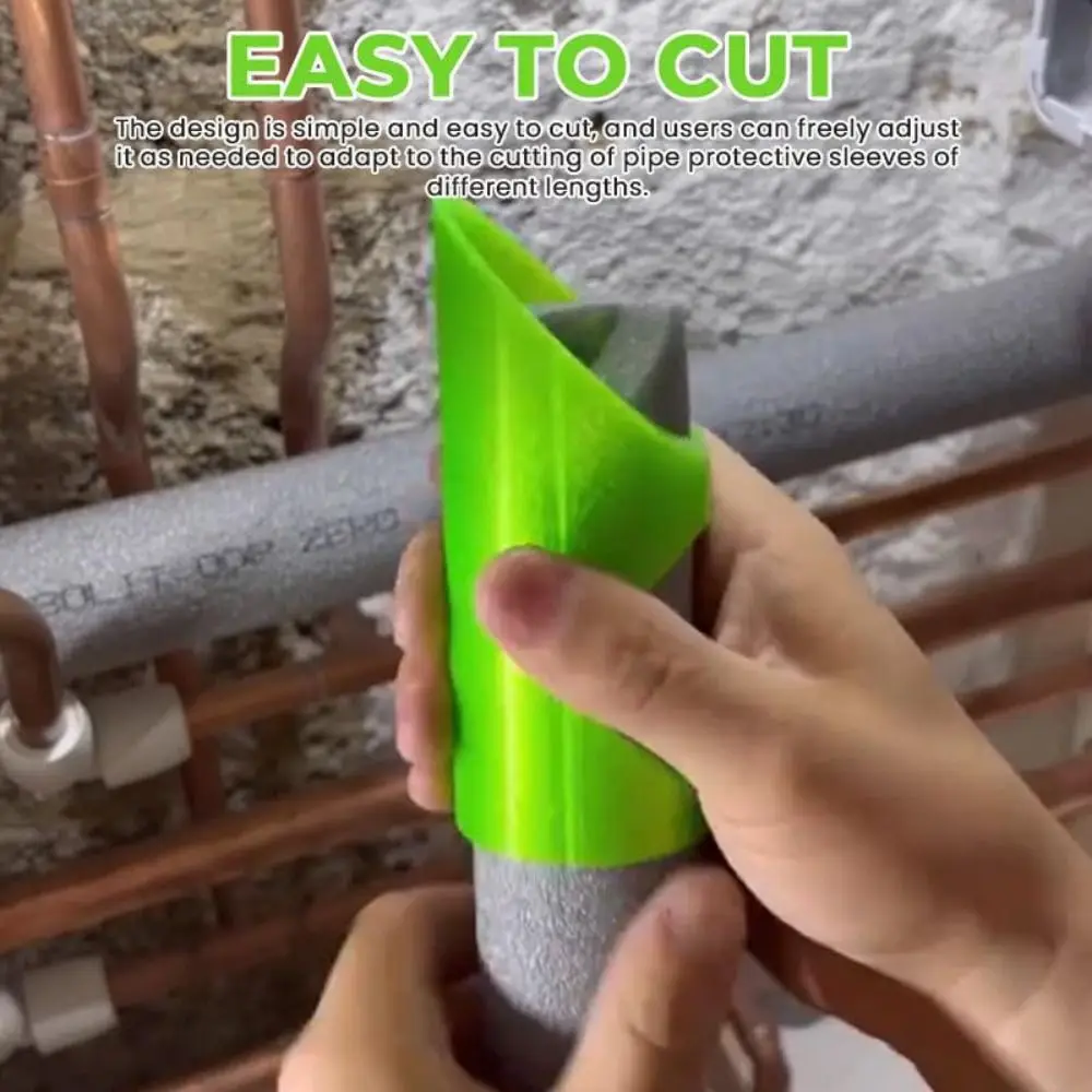 3Pcs 15mm/ 22mm/28mm Foam Pipe Cutting Tool Easy To Use Three-Tube Insulation Cutting Fixture Commercial Places