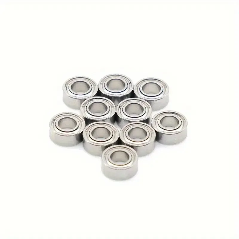 (10PCS)MR63ZZ Bearing (10PCS) 3*6*2.5 mm Miniature MR63 ZZ Ball Bearings L630ZZ MR63Z