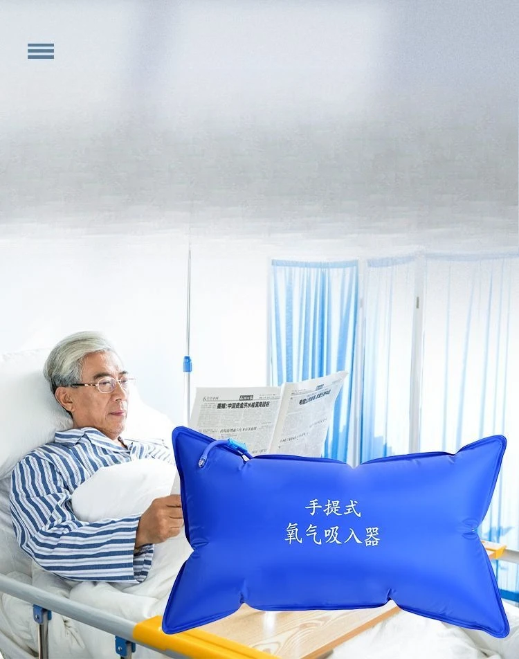 Medical 42L /35L/50LOxygen Bag for Pregnant Women Elderly People High-capacity Portable Home Outdoors Travel Blue Oxygen Bag New