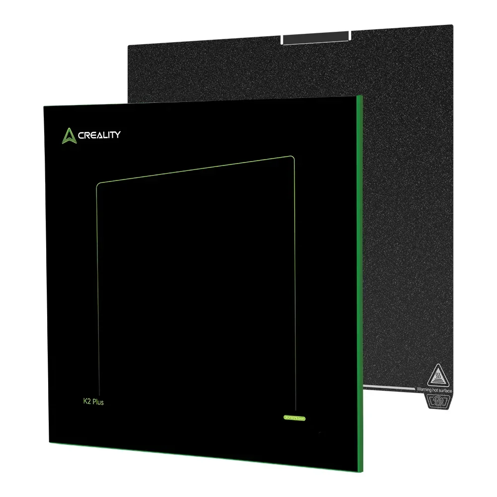 

Creality K2 PLUS PEI Матовая рабочая пластина 370x370 мм Высокая прочность и износостойкость Легкое удаление моделей Оригинальные детали 3D-принтера