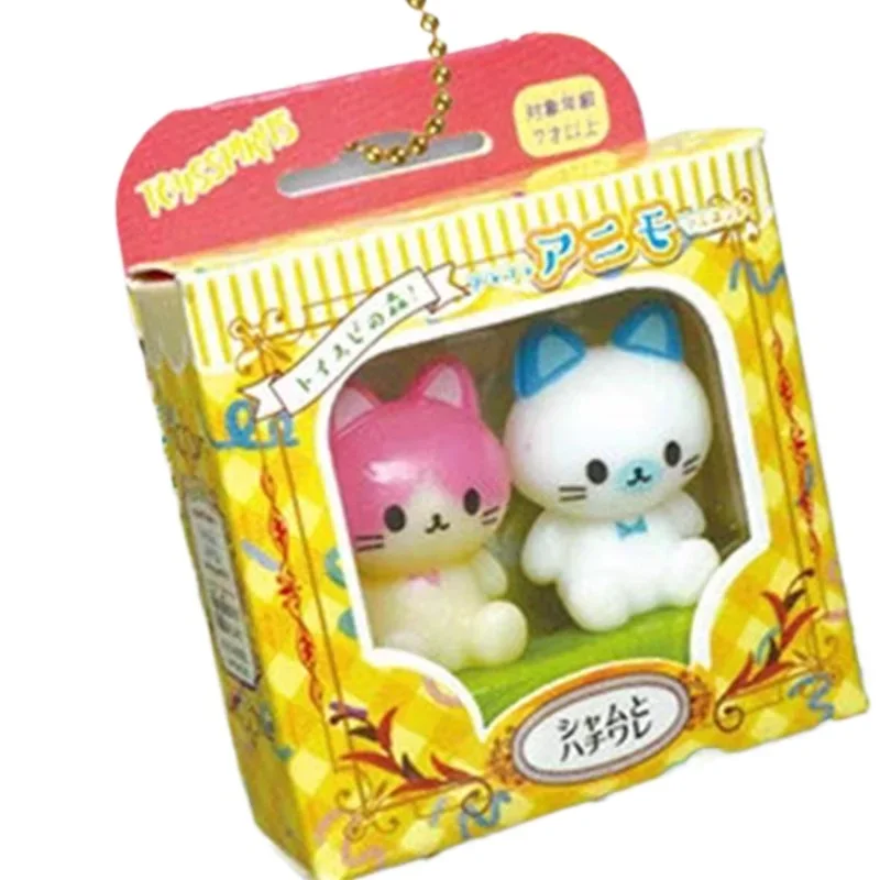 かわいい動物猫ガシャポンペンダントホリデーギフトアクションフィギュアモデルおもちゃ