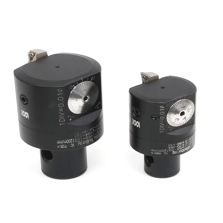 DINGLI Micro Finish Boring Heads RBJ200 Electric Adjustable Boring Cutter OEM Stainless Steel 0.05-0.1mm Precision 200-1400mm