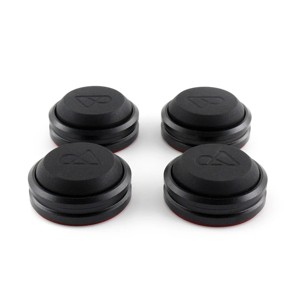 4 pz Audio Altoparlante Amplificatore Preamplificatore DAC Laptop Anti-shock HiFi Assorbitore Gel di Silice Piede Chiodo Piedi Pad Assorbimento Ammortizzatore Pad