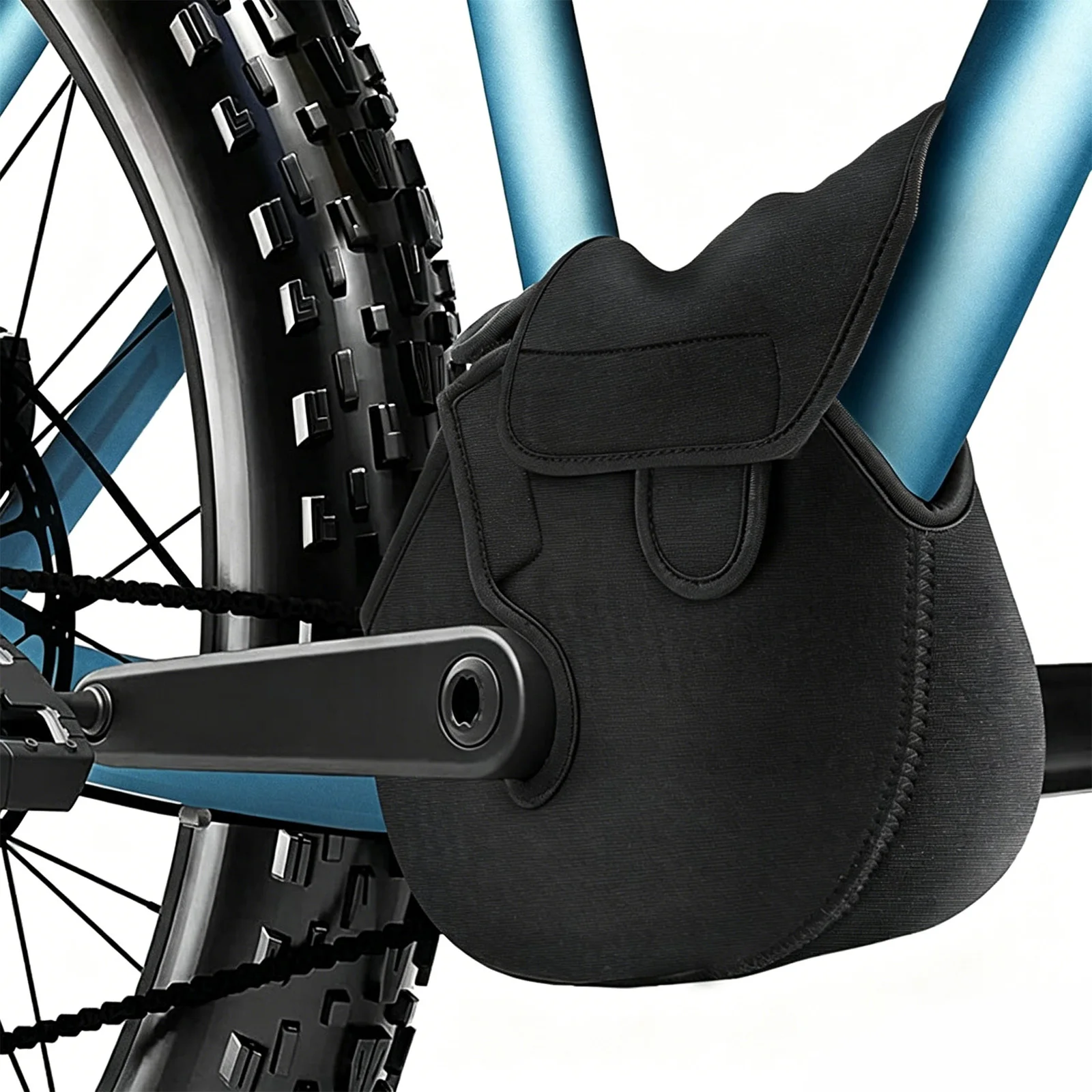 E-Bike Motor Cover Easy Installation Windproof Storage Protection E-Bike Engine Waterproof Protector for Transportation Storage