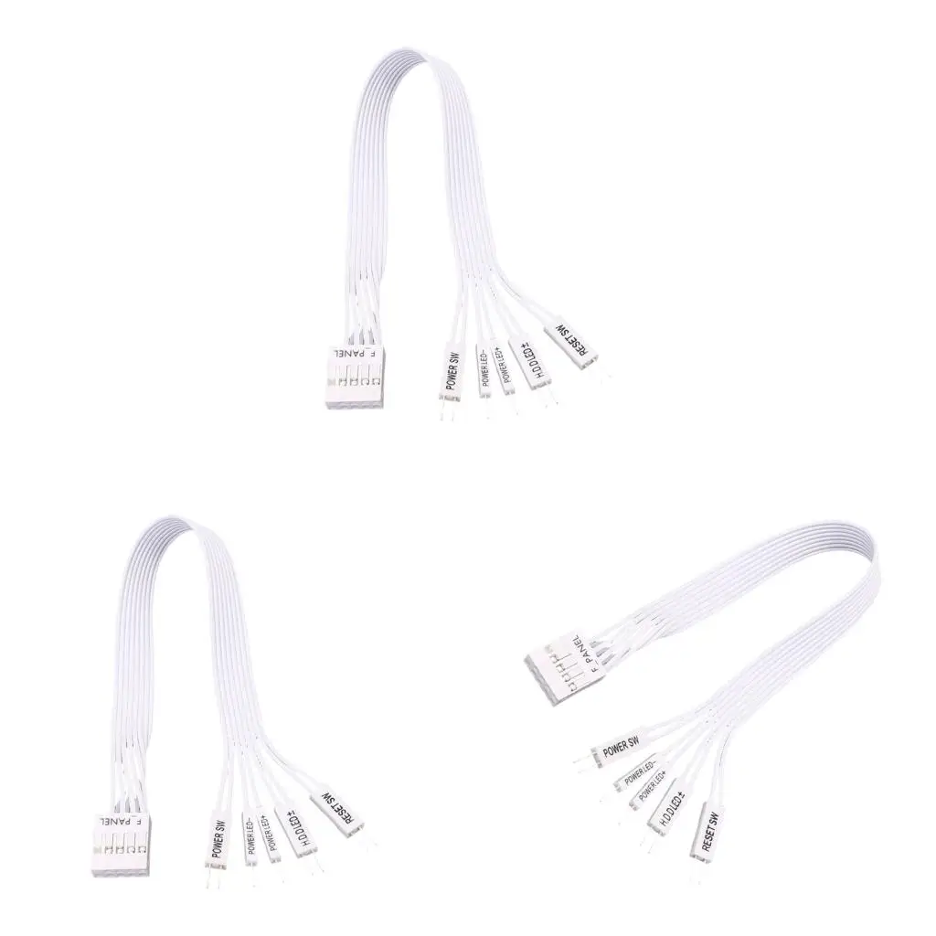 

Computer Power Switching F Panel to 2PIN Power Reset Extension Cord Replacement