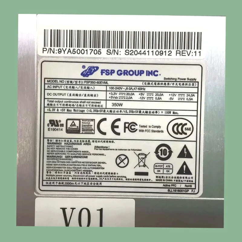 FSP350-60EVML Server Power Supply 350W
