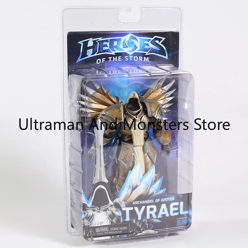 Genuine first edition NECA Heroes of the Storm World of Warcraft 18cm Illidan Sylvanas Nova movable figure model