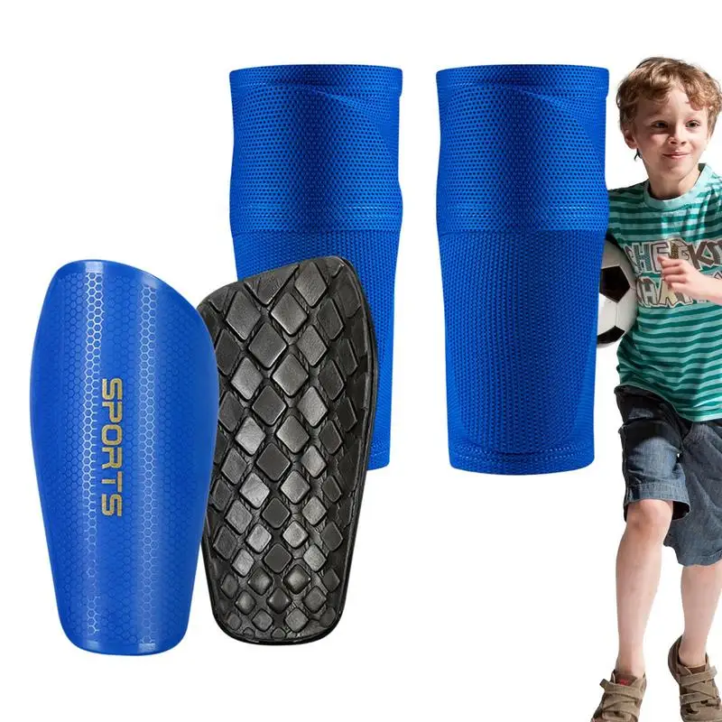 

Защитные накладки на голени для футбола, дышащие защитные накладки на голени с вставным карманом, футбольное снаряжение для уменьшения