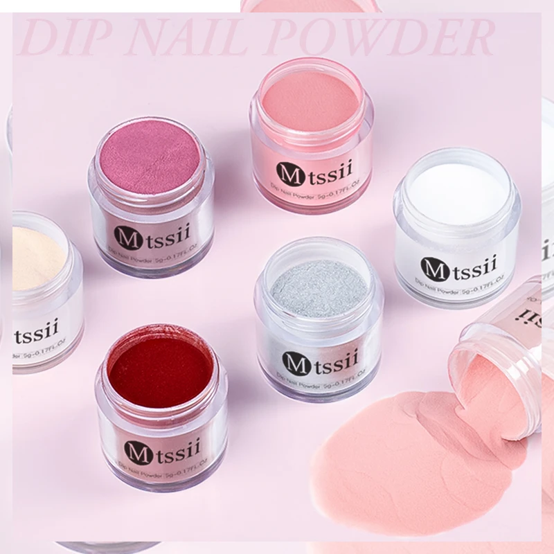 10/14PCS Dompelen Nagelpoeder Set Naakt Nagels Glitter Dompelsysteem Dip Nagelset Stof Nail Art Natuurlijk Droog Geen Lamp nagelbenodigdheden