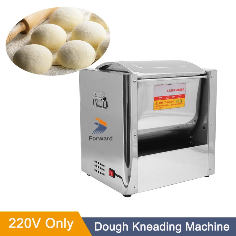 90 Degree Flip Automatic Dough Mixer 220V Commercial Stainless Steel Flour Mixer Bread Dough Kneading Machine 3-5 mins