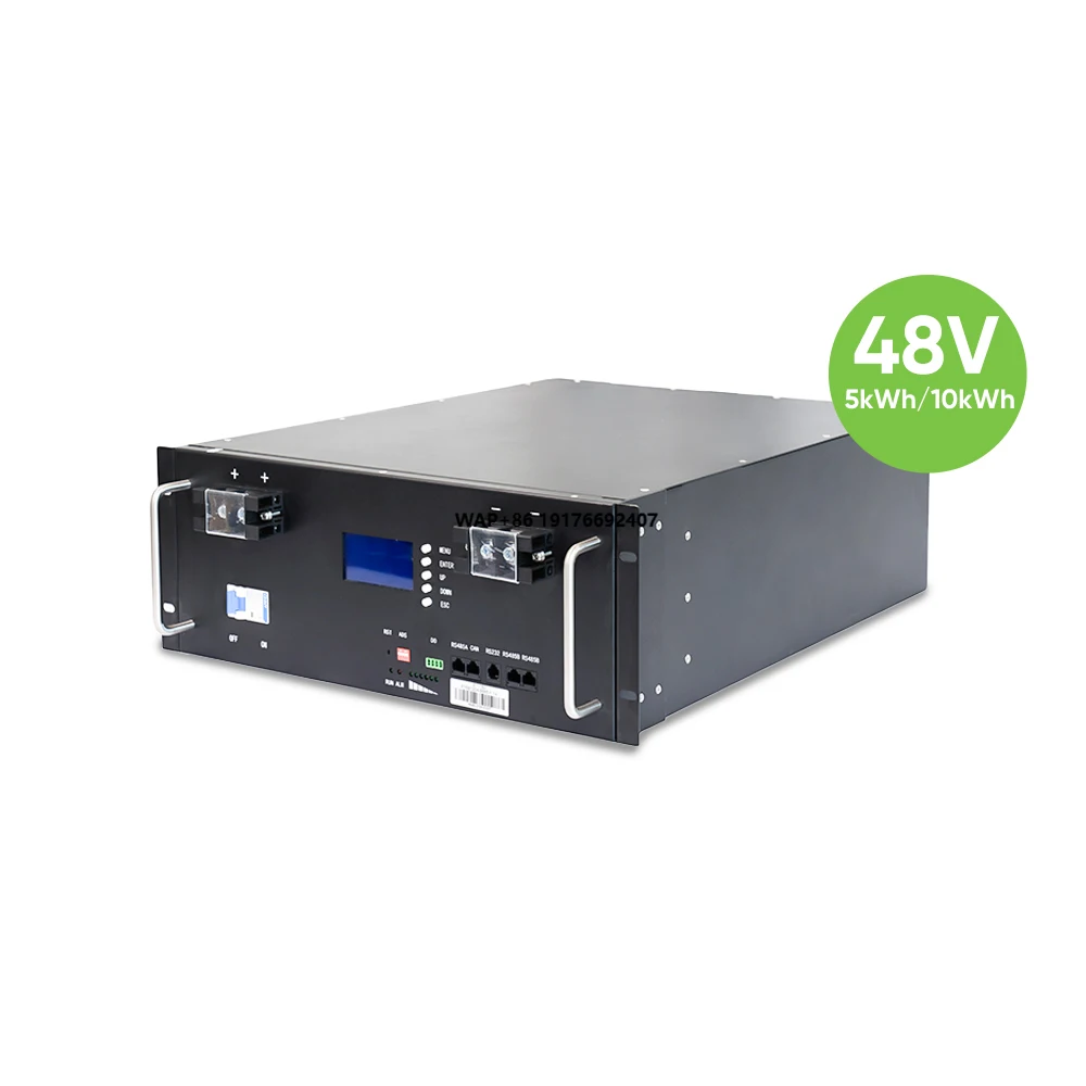 Solar Batteries Lifepo4 48 Volts 51.2V 100Ah 200Ah Lithium Ion Battery Batterie Solaire