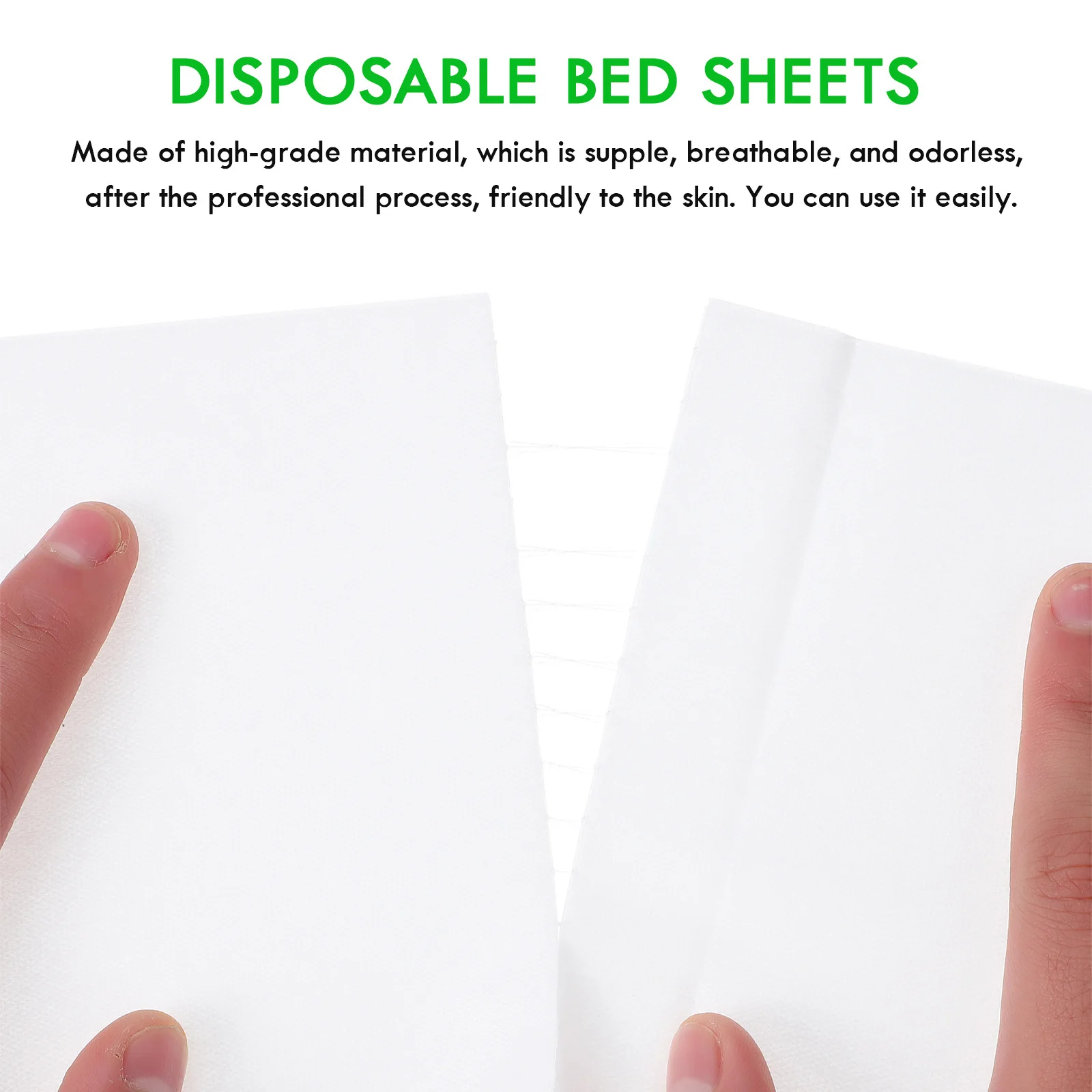 

40Pcs Disposable Bed Sheets Non-Woven Fabric for Salon Spa Massage Hotels Portable Use Disposable Bed Sheets Massage Table Cover